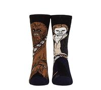 HEAT HOLDERS SOCKSHOP Enfants Disney Star Wars 1.6 TOG Lite Chewie et Han Chaussettes thermiques Paquet de 1 Noir 27-30