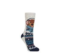HEAT HOLDERS SOCKSHOP Femme 1.6 TOG Lite Noël Chaussettes Paquet de 1 Traverser la neige 37-42