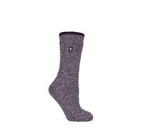 HEAT HOLDERS SOCKSHOP Femme 2.9 TOG Laine mérinos Chaussettes Paquet de 1 Vin 37-42
