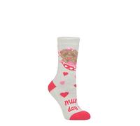 HEAT HOLDERS SOCKSHOP Femme Chaussettes - Fun Feet Lite Chaud Thermique Nouveauté À motifs Chaussettes 1 Paire Taille 37-42 Idée cadeau pour l'hiver Fête des mamans 37-42