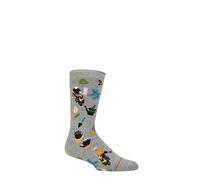 HEAT HOLDERS SOCKSHOP Homme 1.6 TOG Lite Loisir Thermique Chaussettes Paquet de 1 Mid Gris Jardinage 39-45