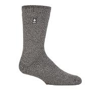 HEAT HOLDERS SOCKSHOP Homme 2.9 TOG Laine mérinos Chaussettes Paquet de 1 (FR/ES, Numérique, 39, 45, Taille normale, Taille normale, Torsion grise)
