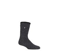 HEAT HOLDERS SOCKSHOP Homme 2.9 TOG Laine mérinos Chaussettes Paquet de 1 Noir 39-45