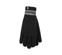 HEAT HOLDERS SOCKSHOP Homme Cedar Bande Manchette Gants Paquet de 1 Noir S/M
