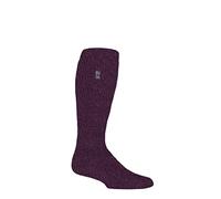 HEAT HOLDERS SOCKSHOP Homme Extérieur 2.3 TOG Plaine Jambe longue Jardinage Chaussettes Paquet de 1 Prune 39-45