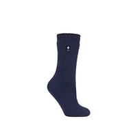 HEAT HOLDERS Supports de chaleur Mesdames 1 paire de chaussettes thermiques Marine 37-42
