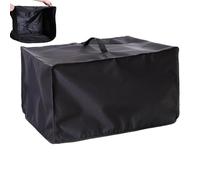 Heat Press Machine Covers, Weatherproof Oxford Protection with 19.29x15.75x11.81 Inches Size, Riding Heat Press Cover, for Storage Garden Mowing Outdoor Rain Garage Tractor Accessories, Black