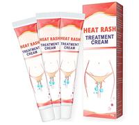 Heat Rash Treatment Cream, Heat Rash Cream, Heat Rash Care Cream, Fast Relief from Sweat Rash, Suitable for Dry, Itchy, Bite, Rash, Irritated, Inflamed Skin (3pcs)