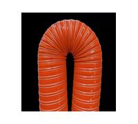 Heat Resistant Flexible Ventilation Tube Silicone Air Duct Hose, Length 50/100/150/200/250/300/400cm for HVAC, Industrial Fume Extraction(100cm,ID 6.3cm)