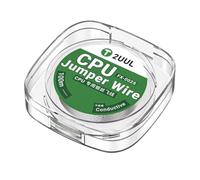 Heat-Resistant Phone Jump Wire, Precision Flying Line Chip Repair, Flexible Jumper Wire, Green, for Electronics, Speakers, Inductors, Instruments, Industrial and Household Use Professional Tasks