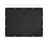 Heat Shield, Grill Heat Protector, Fire-Resistant Material Heat Resistance Easy Installation Weatherproof Construction, BBQ Railing Cover for Camping, Outdoor, Park, Yard