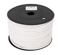 Heat Shrink Tubing 3mm White 70m | Petal Shape Grip Secures Wires | Printable Cable Sleeve for Chargers/Computers/Electronics | 1.5mm², PVC, 70℃ - 100℃ Shrink Temp