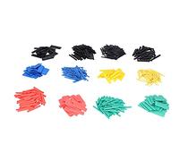 Heat Shrink Tubing Kit 530Pcs | 2:1 Shrink Ratio Nylon Sleeves for Wire Protection/Electronics Repair | - Blocking Flame Retardant Tubing Set with Multiple Sizes & Colors