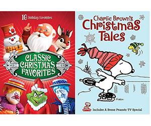 Heat & Snow Miser / Santa Christmas / Peanuts Tales Snoopy Classic Animated DVD family Holiday Fun & Bonus Charlie Brown