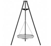 HEAT Trépied Barbecue Suspendu - Barbecue Pivotant avec Grille Ø 65 cm
