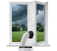 Heat Wave Blocker Portable AC Window Cover Insulation Fabric