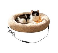 Heated Cat Bed - 3 réglages de température réglables 3 temps amovibles et | Thickened Heating Cat Bed for Kittens Puppies Dogs Home Living Room Bedroom