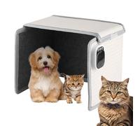 Heated Cat Cave Niche Doudoune Chauffante Pour Chat Réglable Et Confortable