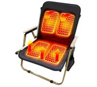 Heated Chair Cushion - 3 Temperature Levels USB Heating Seat Cushion,34.25x17.72 Inches Office Electric Chair Pad - For Office Car Camping Bedroom Outdoor Fishing Travel Home