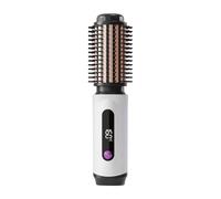 Heated Curling Brush - Ionic Thermal Round Brush, Volumizing Blowout Styler, Anti Scald Ceramic Bristles, Ergonomic Handle Construction, Styling Tool for Hair Beauty Device