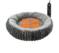 Heated Dog Bed | Plush USB Pet Warming Pad, Dog Bed Auto Power Off Temp | 50*50cm/19.68*19.68inch Winter Kitten Heating Pad For Home Indoor Outdoor Play