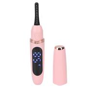 Heated Eyelash Curler, 1 pièce, Electric Eyelash Curler, Recourbe Cils Professionnel, Natural Long Lasting Makeup, pour Tous Les Cils, Rose