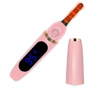 Heated Eyelash Curler, Adjustable Temperature Lash, LED Display Curling Device with Quick Heat, Safe Electric Lash Curler Lift, Portable Beauty Tool with Compact Design, Makeup Accessory for Travel