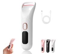 Heated Eyelash Curler, Eyelash Curler Heated, Fast Heat Up Eyelashs Curlers For Women Girls Home Travel Salon Wedding Work Photoshoot Birthday Daily Events (White,1PCS)