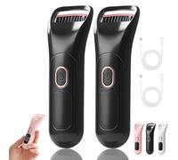 Heated Eyelash Curler, Eyelash Curler Heated, Fast Heat Up Eyelashs Curlers For Women Girls Home Travel Salon Wedding Work Photoshoot Birthday Daily Events (Black,2PCS)