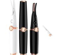 Heated Eyelash Curler, Makeup Eye Lash Curlers Eyelash Curling, Portable Electric Eyelash Curler, USB Rechargeable Heated Lash Curler, 3 Heat Modes, Natural Curling 24h Long Lasting (Mixed)