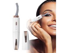 Heated Eyelash Curler, Rechargeable Curling Tool, 6.02x0.87in Adjustable 3 Mode Design, Safe Natural Curl Results, Quick Heating Feature for Women, Wife, Mom, Daily Use and Travel