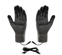 Heated Glove - Synthetic, 8,66 x 4,33 x 1,18in Riding Mitten Thermal Insulated Warmth | Touchscreen Compatible Outdoor Winter Gloves, Heated Cycling Mittens For Cycling, Skiing, Hiking, Camping