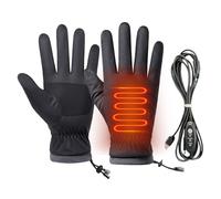 Heated Gloves, 13.78x5.91x1.97 Inches, USB Winter for Hands, Adjustable 3 Level Electric Hand Heater with Touchscreen Compatibility, Ideal for Women Commuting Construction Sites Work Climbing