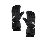 Heated Gloves - Outdoor Winter Gloves | Rechargeable Thermal Mitts - Soft Polyester with Digital Display and Adjustable Warmth for Climbing Hiking Cycling Skiing Driving Fishing in Cold Weather