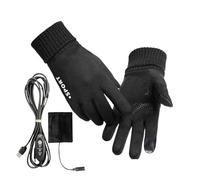 Heated Gloves | Rechargeable Battery Heat Glovess | Touchscreen Waterproof Thermal Heating Mittens | for Motorcycle Riding Skiing Hiking Work Outdoor Cold Weather Snow