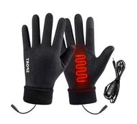 Heated Gloves - Rechargeable Winter Glove for Cold Weather Outdoor Activities, Adjustable Temperature Setting with Touchscreen Function, Warm Winter Mittens for Hunting, Driving, Running, Hiking, Snow