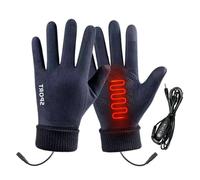 Heated Gloves - Rechargeable Winter Glove for Cold Weather Outdoor Activities, Adjustable Temperature Setting with Touchscreen Function, Warm Winter Mittens for Hunting, Driving, Running, Hiking, Snow