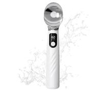 Heated Ice Cream Scoop - 3 Temp Settings, 3000mAh, LED Display, Nonstick,