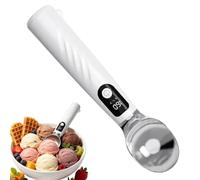 Heated Ice Cream Scoop - Rechargeable Dishwasher with Removable Battery