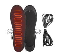 Heated Insoles for Ski Boots, 3 Temp Settings Feet Warming Pad | Flexible Cut Feet Warmers for Men Women Elderly Family Winter Activity Cold Weather Skiing Ice Skating