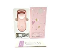 Heated Lash Curler 2 Temp Settings Ergoomic With Silicone Eyelash Curl Pad | Electric Heated Lash Curler for Home, Beuty Salon, Travel, Dting, Party, Women, Girls