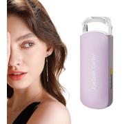 Heated Lash Curler USB Rechargeable with Heat Sensitive Silicone Pad Quick | Small Eye Lash Curler for Women Girls Home Travel Curling Styling 3D Eye Makeup