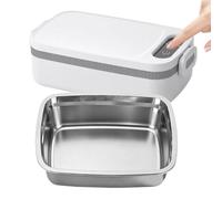 Heated Lunch Box - Wireless Food Warmer | 12000mAh Battery, 1L Capacity