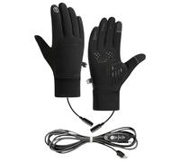 Heated Mittens - Touchscreen Gloves | Winter Gloves, Warm Winter Heated Glove Waterproof Mitten Shell for Outdoor, Skiing, Motorcycling,Fishing,Hiking, Cycling Working