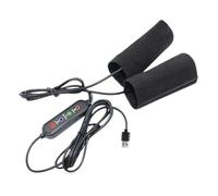 Heated Motorcycle Grips - 3 Temp Non-Slip Wrap for Rider Comfort | Warm Heating Pad with Adjustable Levels & Secure Hold for Biking, Riding, Daily Touring, Highway Travel and Long Distance Journeys