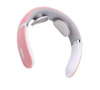 Heated Neck Massager, Smart Wireless Neck Massager with Electrode Pads, Rechargeable Body Relaxer for Women, Grandmother, Grandfather, 5.91x5.71x1.57 Inches, 120g
