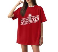Heated Rivalry Merch Rozanov 81/21/24 Graphic T-Shirt Heated Rivalry-shirt unisexe à col rond et manches courtes, haut streetwear décontracté pour les fans de la série 04-Rouge M