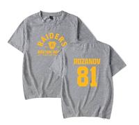 Heated Rivalry Merch T-Shirt Hollander 24 Rozanov 81 Imprimé Hommes Femmes Coton Mode Manches Courtes Unisexe Hip-hop Oversized Streetwear Rétro Coupe Ample Haut