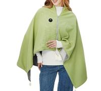 Heated Shawl - 3-Level Adjustable Soft Fleece Electric Blanket for Warmth, Relaxation with Portable Heating Function, Wearable Blanket for Home Office Couch, Plush Material, Winter Use