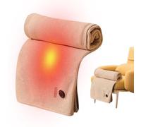 Heated Shawl - Carbon Fiber, Poncho Shawl Fast Heating Wearable Wrap | Zippered Washable Electric Heated Blanket, Heat Wrap Poncho pour la maison, la relaxation, le bureau, le voyage, le camping